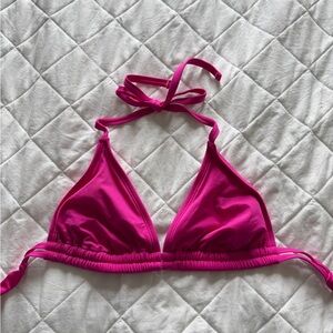 Vibrant Pink Bikini Top